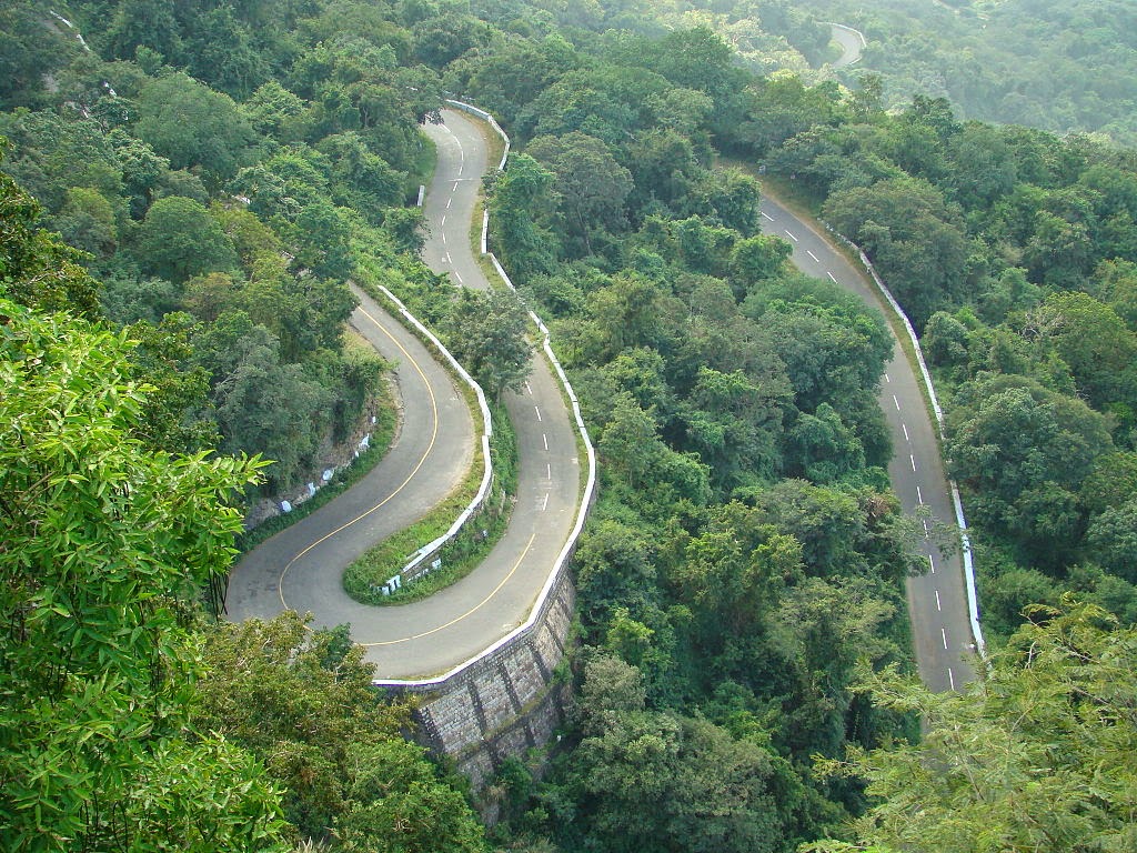 Scenic view of Valparai hill station